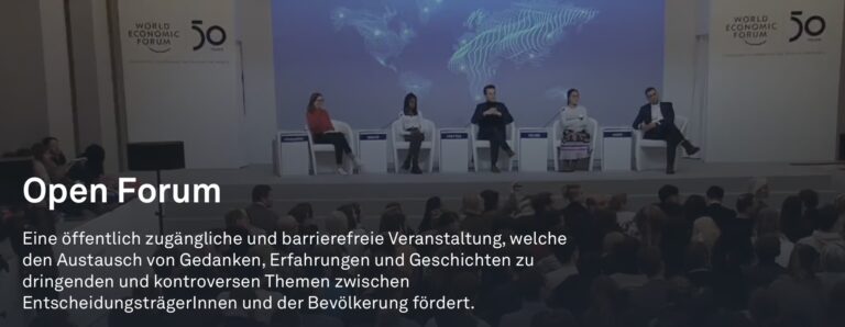 open forum davos